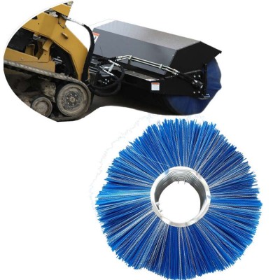 cleaning equipment parts plastic sweeper brush manufacturer factory snow sweeping replacement brush