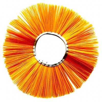 angle attachment pp wafer sweeper broom brushes for hydraulic truck