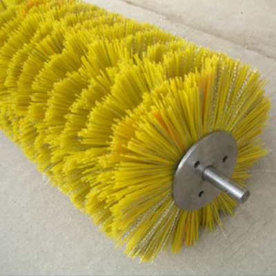 Top Quality flexible pp steel wire wafer rotating brush for road sweeper