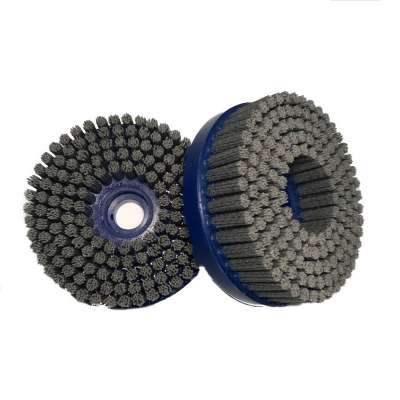 Customized nylon disc brush for polishing and cleaning