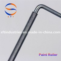 8mm Diameter 100mm Length Steel Spiral Roller Fiberglass Paint Roller